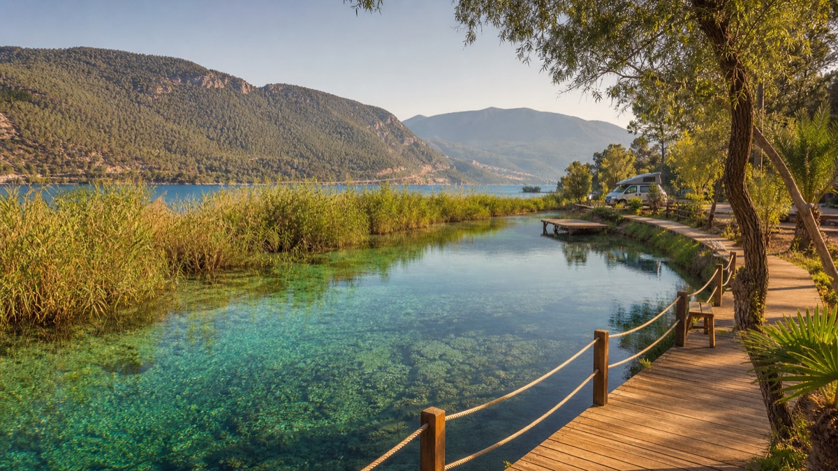 Akyaka, Azmak & Akbük Kamp Rotası