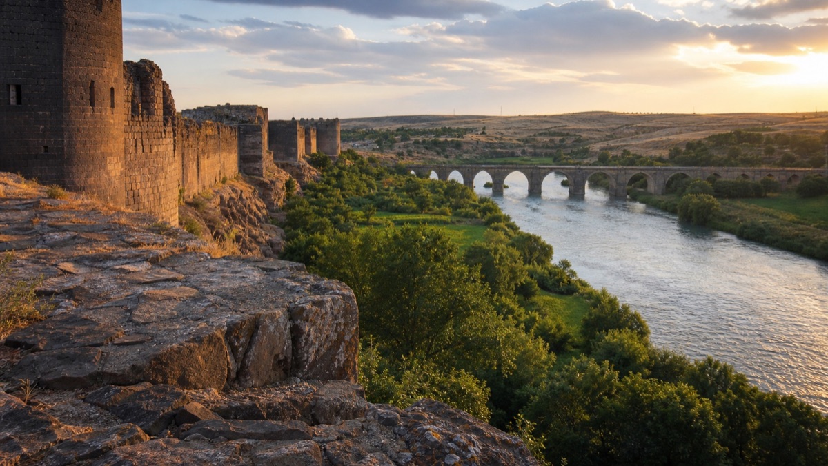 Diyarbakır Surları, Hevsel Bahçeleri & On Gözlü Köprü Rotası